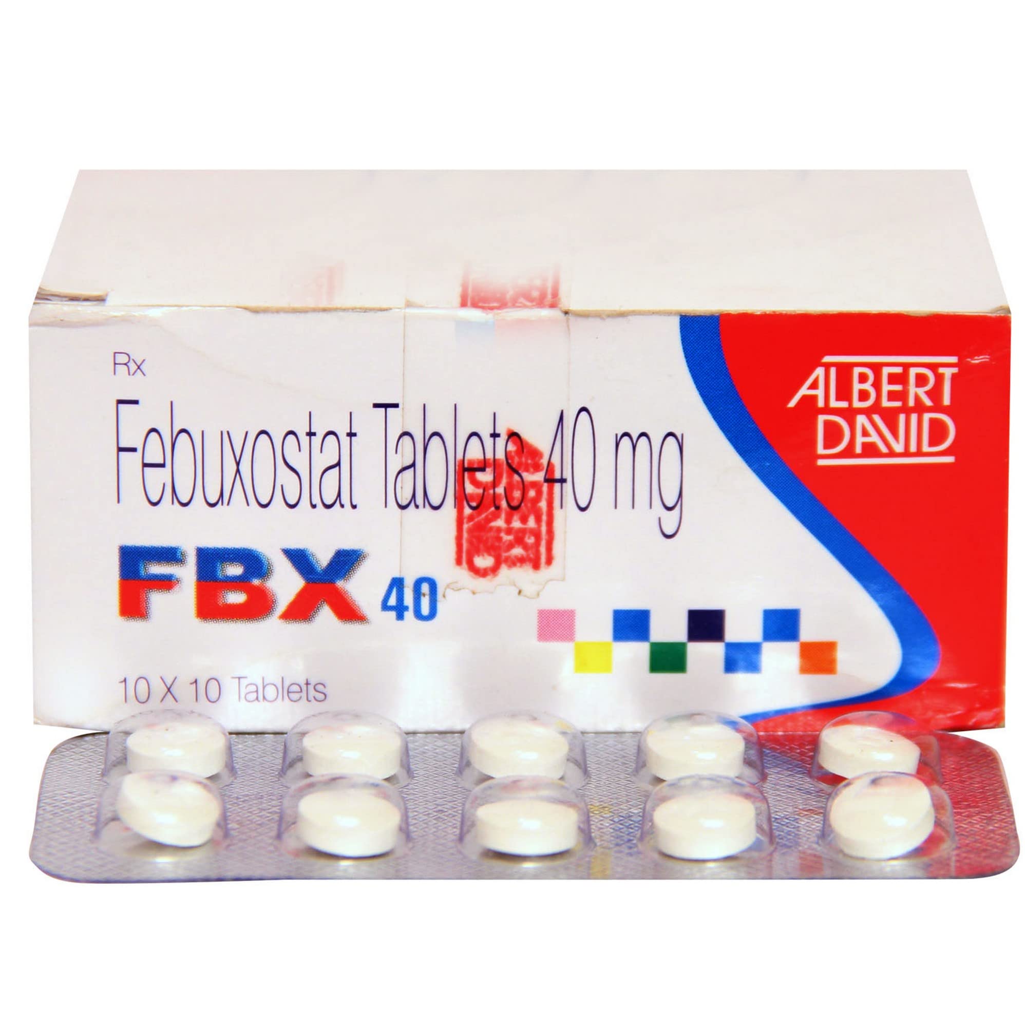 FBX 40MG - Strip of 10 Tablets