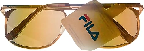Miniatura 5 de Fila Gafas de sol de aviador cuadradas de oro mate SF9946 648X para hombre, Dorado mate