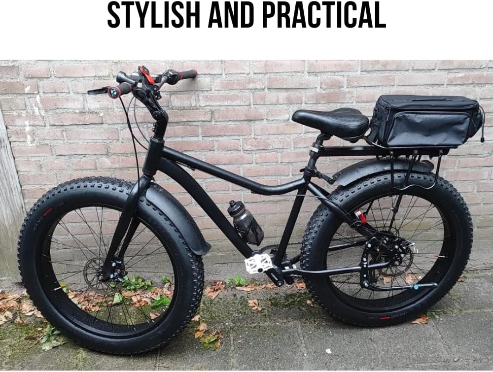 Fat Bike Fenders for Front and Rear Fat Bikes Wings Full Coverage Mud Guard Cycling Fender Kit (20/26X3.0/4.0inch)