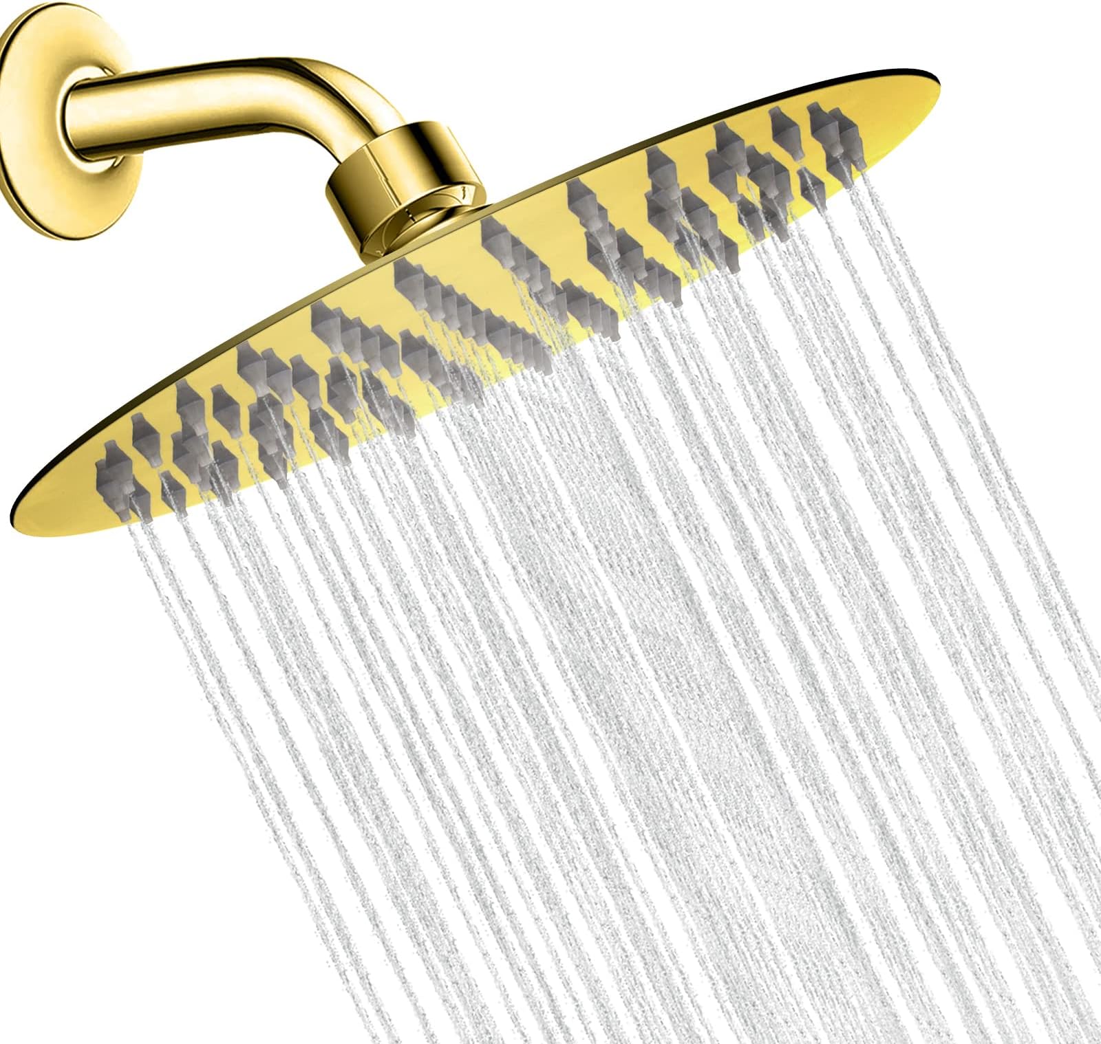 High Pressure Shower Head – 5 Spray Modes, 4.1 Inch Fixed Showerhead, Self-Cleaning Nozzles, 360° Adjustable, Easy Install - View #7