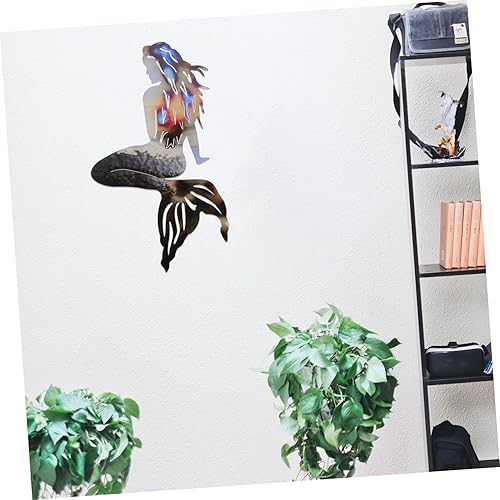 Miniatura 9 de LIFKOME 7 piezas de colgantes de decoración de mar para el hogar, escultura al aire libre, decoraciones al aire libre, decoraciones para salas de