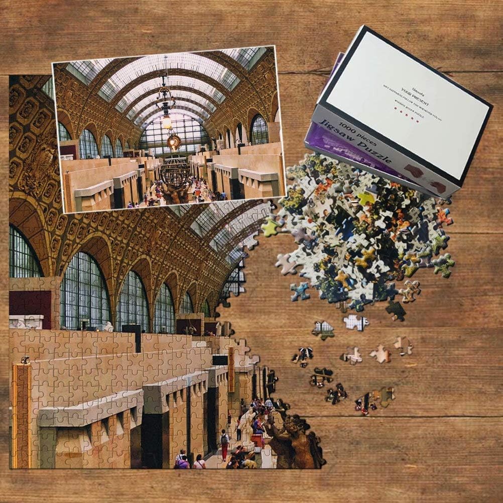 France Musee D'Orsay Paris Jigsaw Puzzle 1000 Piece Travel Souvenir Wooden
