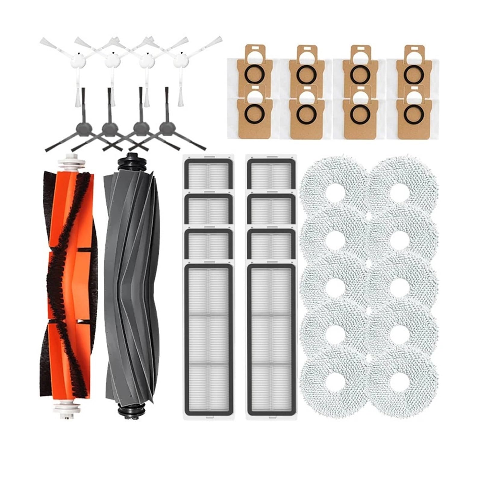Kompatybilny z Xiaomi Mijia Omni B101CN All-in-One/Dreame L10s Ultra/Dreame S10/ S10 Pro Części do odkurzaczy Akcesoria do filtrów Hepa(Set-13)
