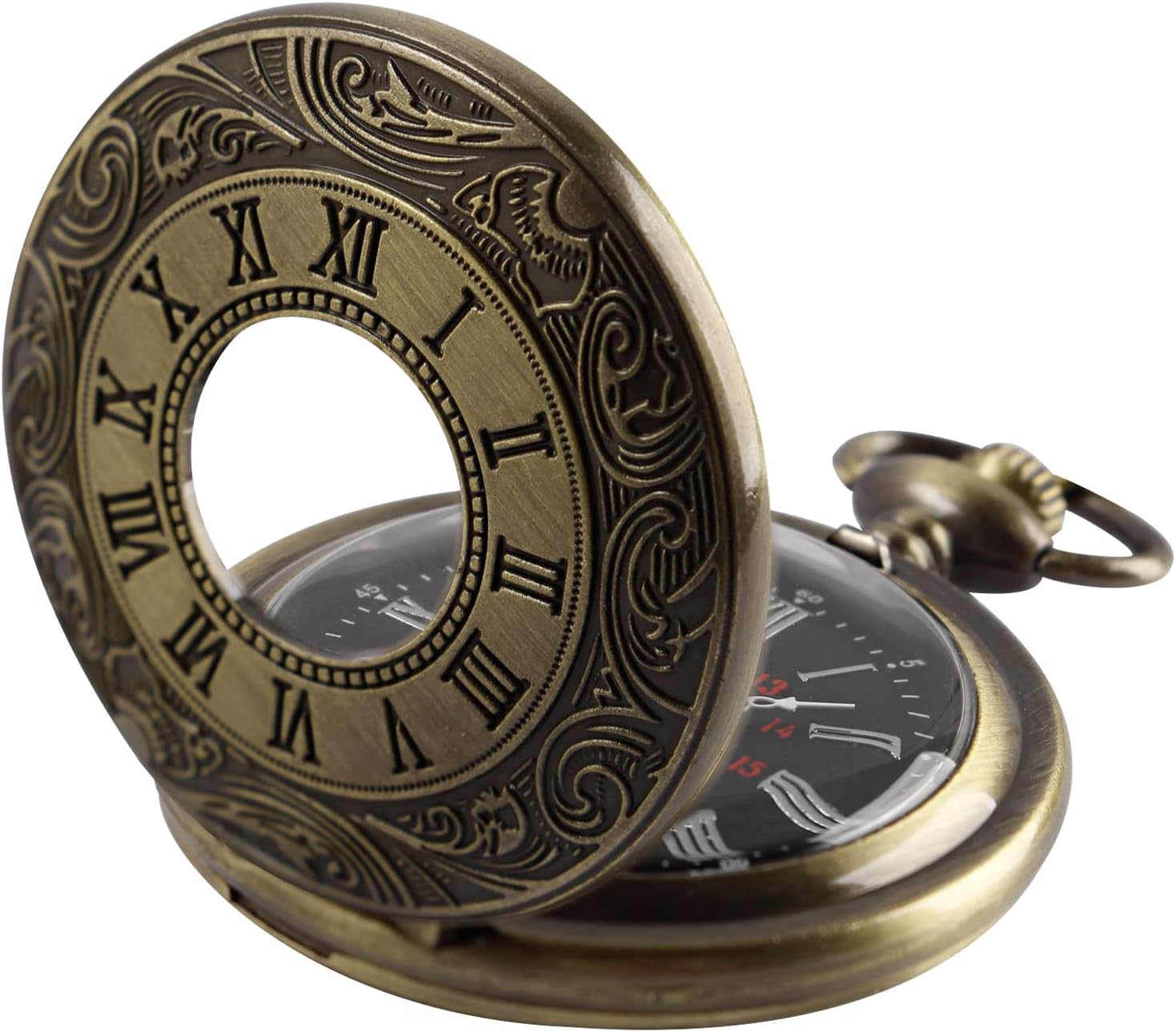 修理済み】FAVRE BRANDT 獅子印 シルバー 懐中時計 修理済み】FAVRE