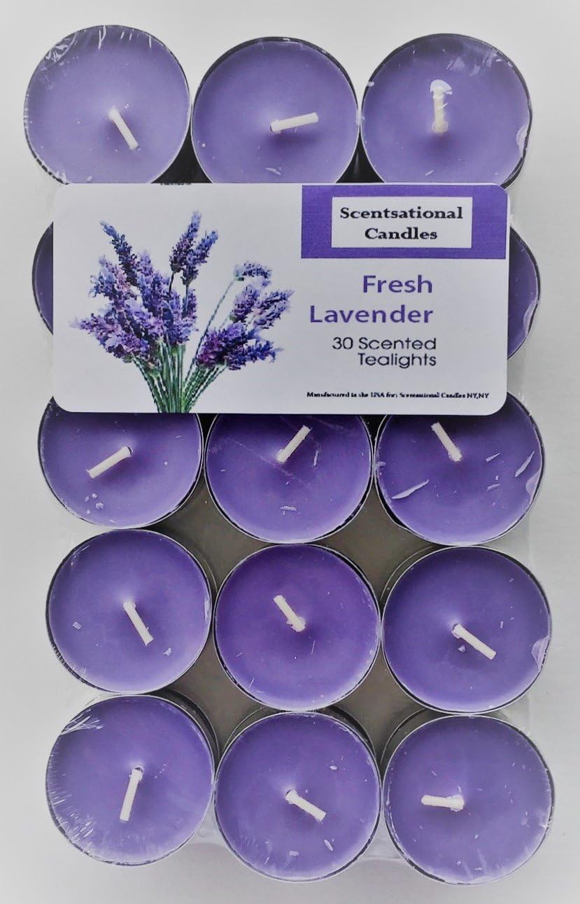 Scentsational Candles Tealight Candles Made in the USA Exclusive New Feature