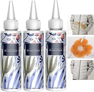 Nml Stain Remover,Clothes Stain Remover 100ml,Garment Stubborn Stain Cleaner,Fabric Stain Remover Removes Oil,Emergency Stain Rescue Stain Remover, Strength Laundry Stain Remover (3pcs)