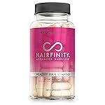Hairfinity Hair Vitamins - Scientifically Formulated with Biotin, Amino Acids, and a Vitamin Supplement That Helps Support Hair Growth - Vegan - 60 Veggie Capsules (1 Month Supply)