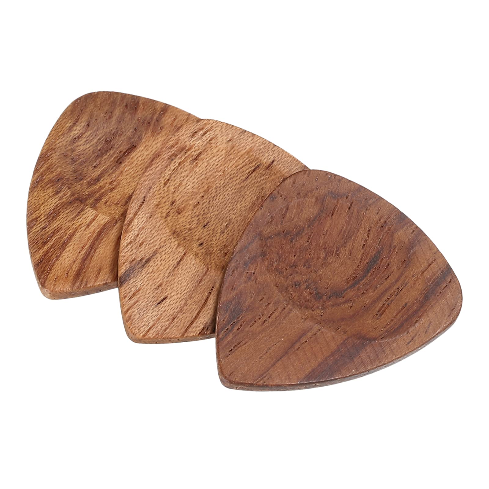 Amazon | uxcell ギターピック 厚さ2.6mm 木製 ギター 音楽 ベース用 3