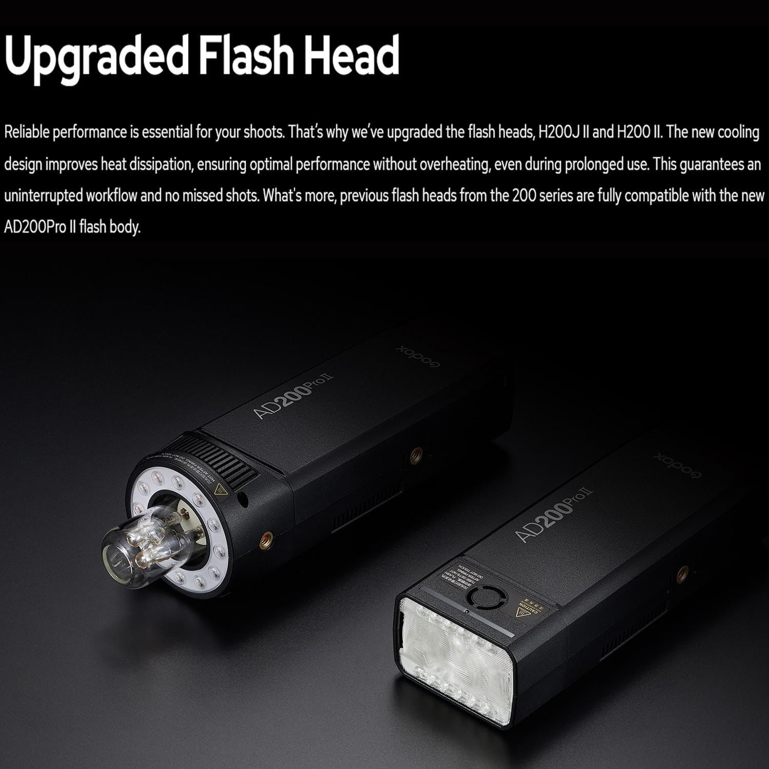 新品未使用　Godox FLASH AD200 Amazon.com : Godox AD200 Pro II 2.4G Pocket Flash Strobe with X3S
