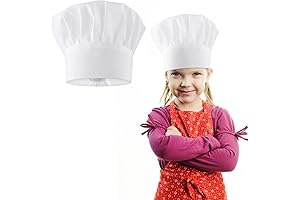 White Junior Chef Hats
