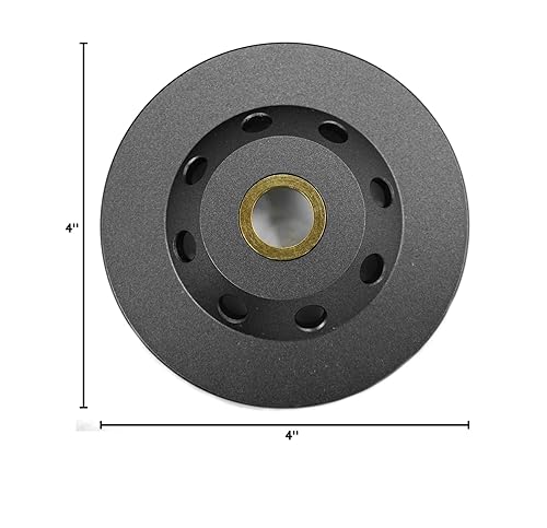 Miniatura 9 de Megatron - Rueda de disco de extracción de diamante de 4 pulgadas para hormigón, pintura, epoxi, pegamento y masilla con nueva tecnología CDB