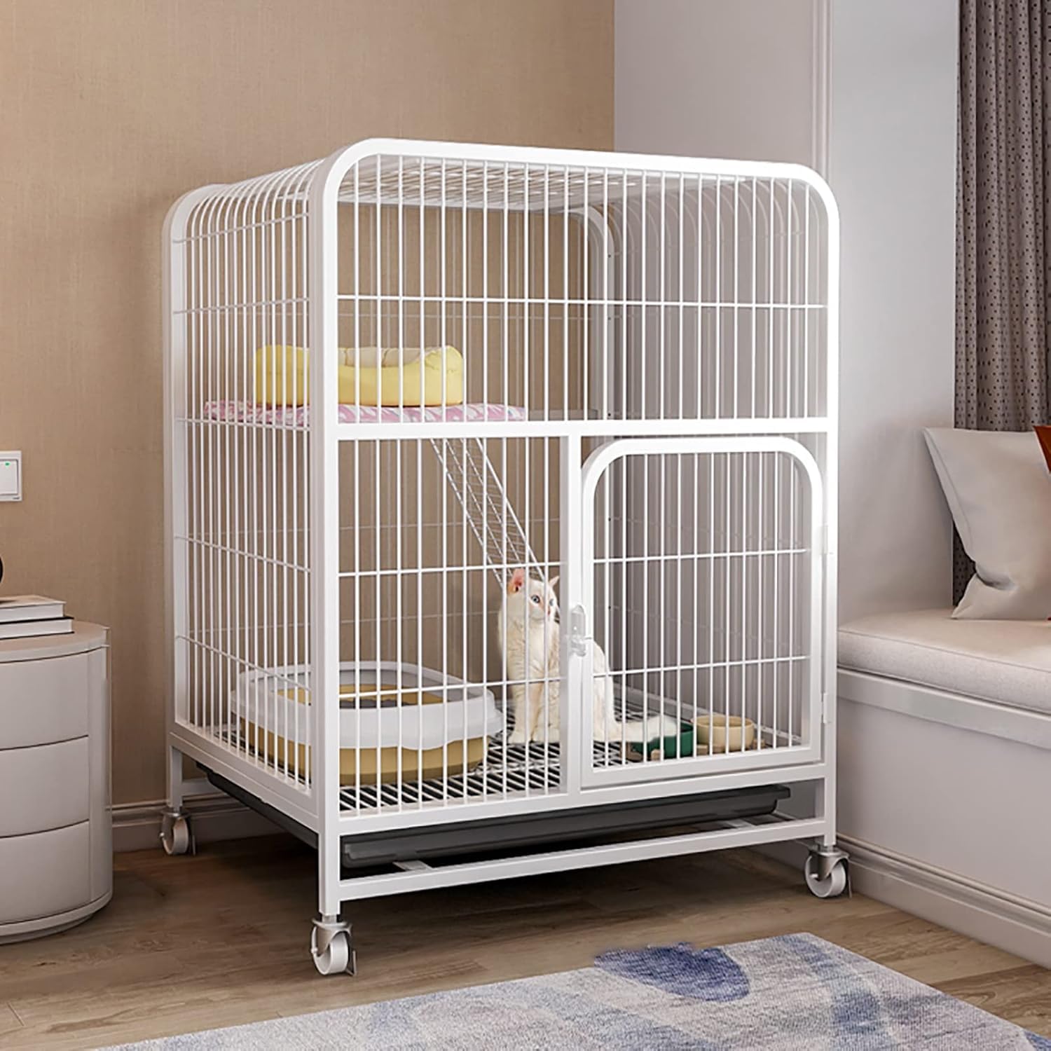 Produkty Cat – bardzo duża willa(Bianco,70x55x75CM)
