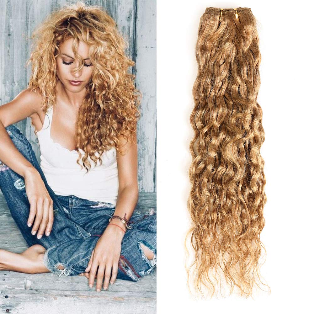 Honey blonde wavy weave Clearance