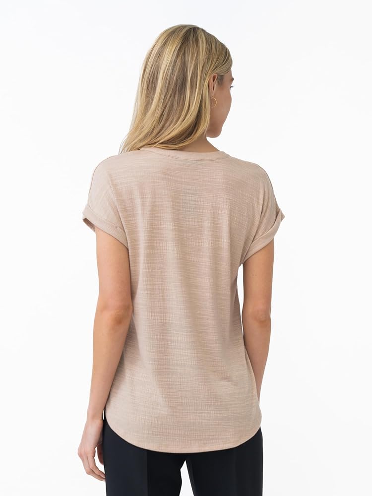 トップス CLANE arch cut tops CLANE（クラネ）の「CLANE/クラネ/UP NECK ARCH CUT TOPS（T