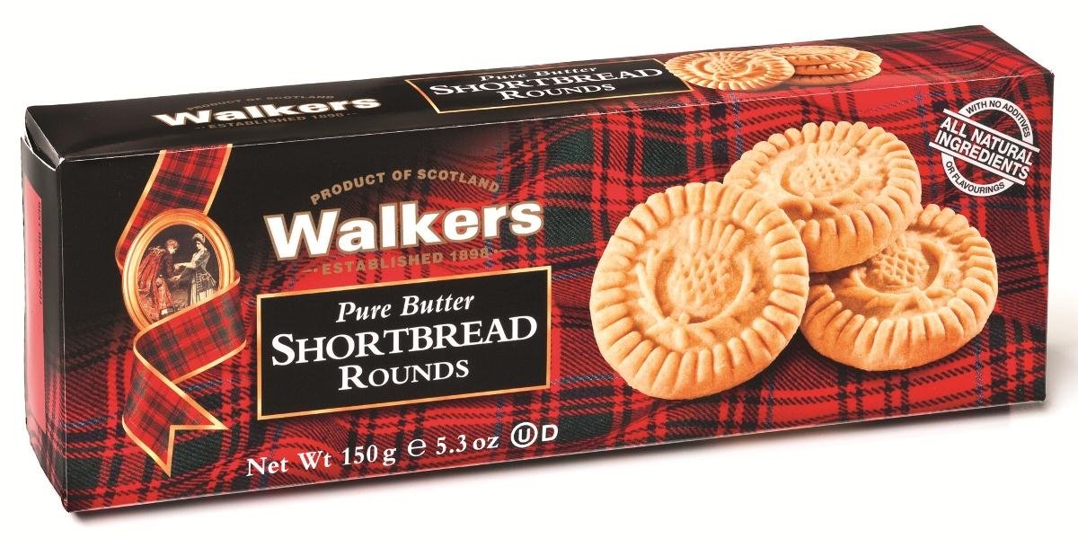 Walkers Classic Shortbread Rounds - 5.3 oz