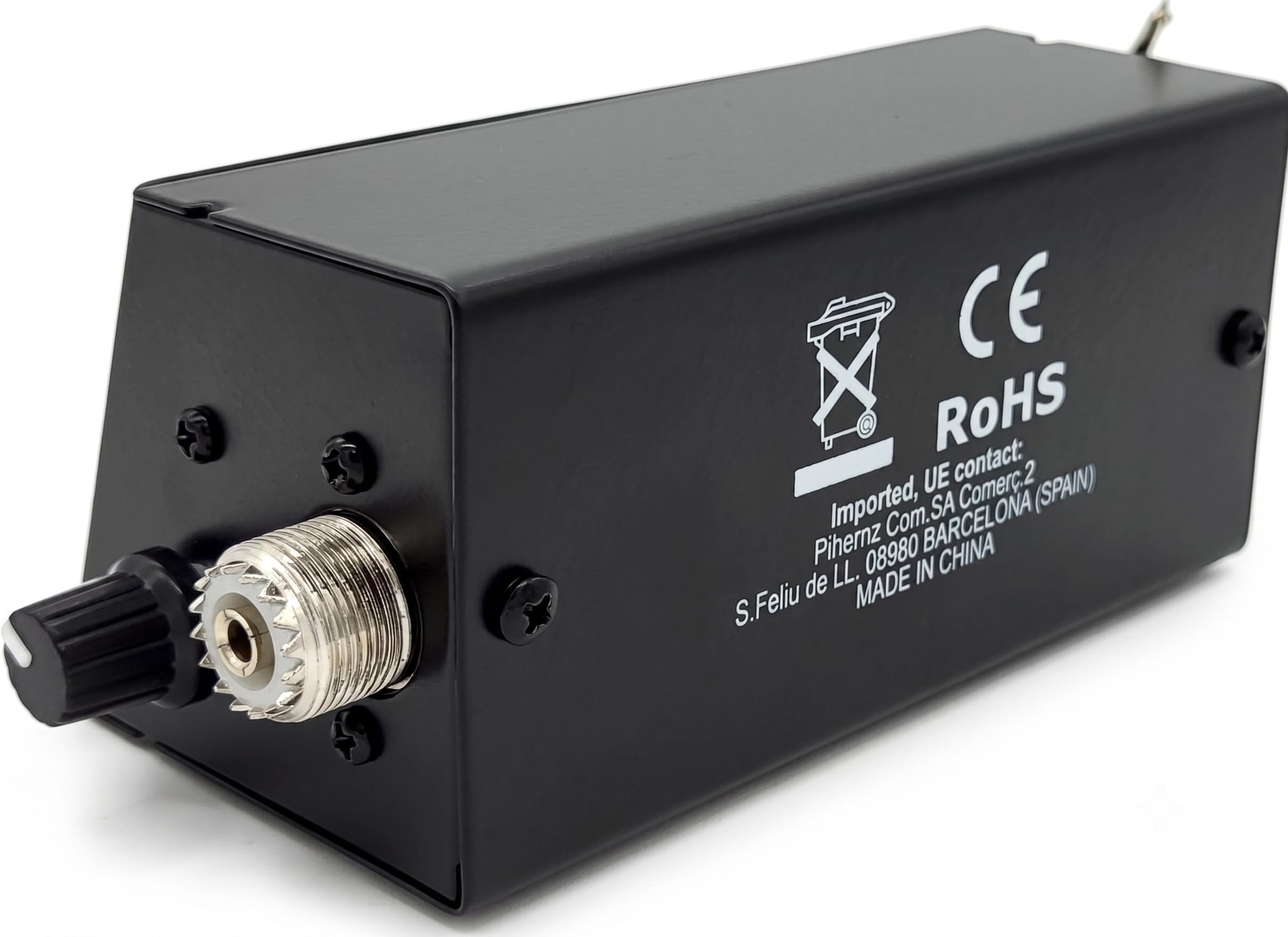 SWR-171 TOS-mètre et Wattmètre Analogique 1.5-150 MHz – Mesure SWR et Puissance 10W/100W, Connecteurs SO-239 (PL), Idéal CB et Radioamateur
