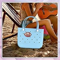 Vista 6 de Smiley Charms for Bogg Bag, Bogg Bag Charms Accessories,Decorative Charm for Beach Tote Bag Rubber Beach Bag