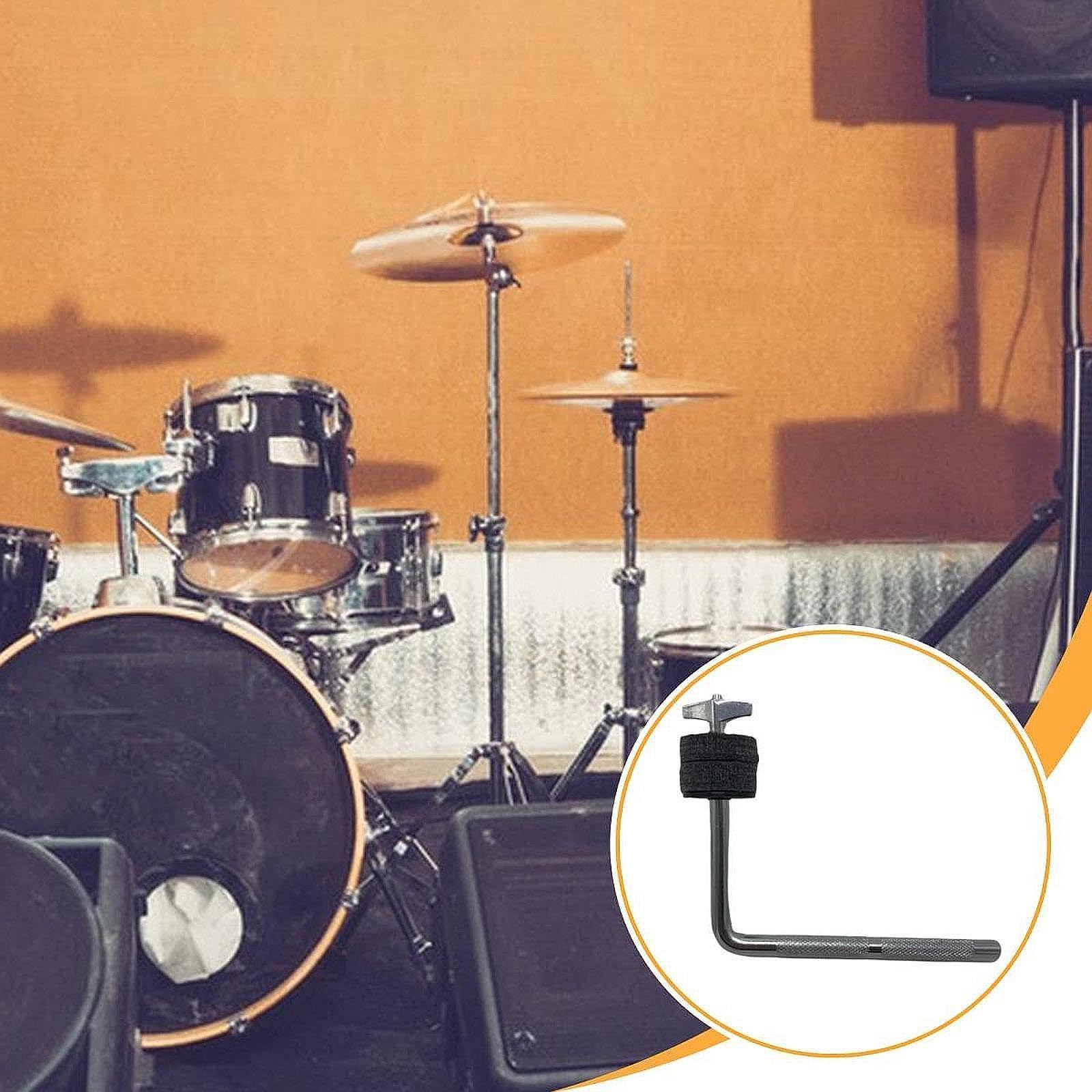 Garende Drum Cymbal Arm,Bracket,Percussion Instrument Accessories,Hardware Attachment Extension Arm Cymbal Stand, Style A