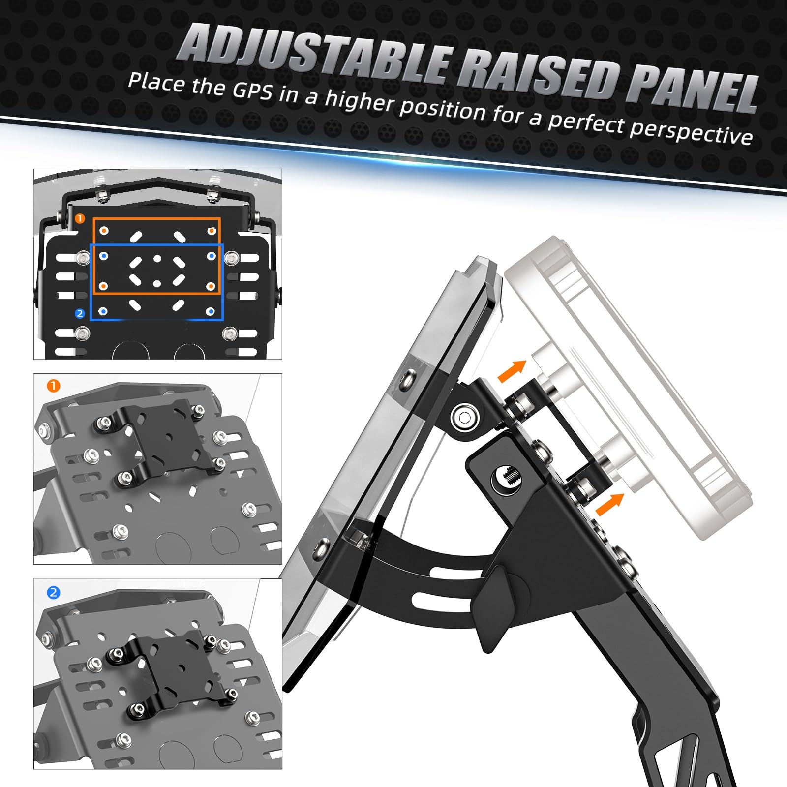Moto GPS Staffa Di Montaggio Supporto Navigazione Mini Kit Carenatura Per Beta 125-430 RR 2015-2024
