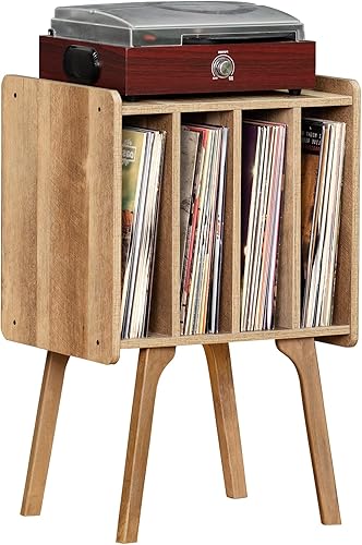 Miniatura 4 de LELELINKY Mesa auxiliar grande de nogal Negro -,Marrón,Roble,Nuez