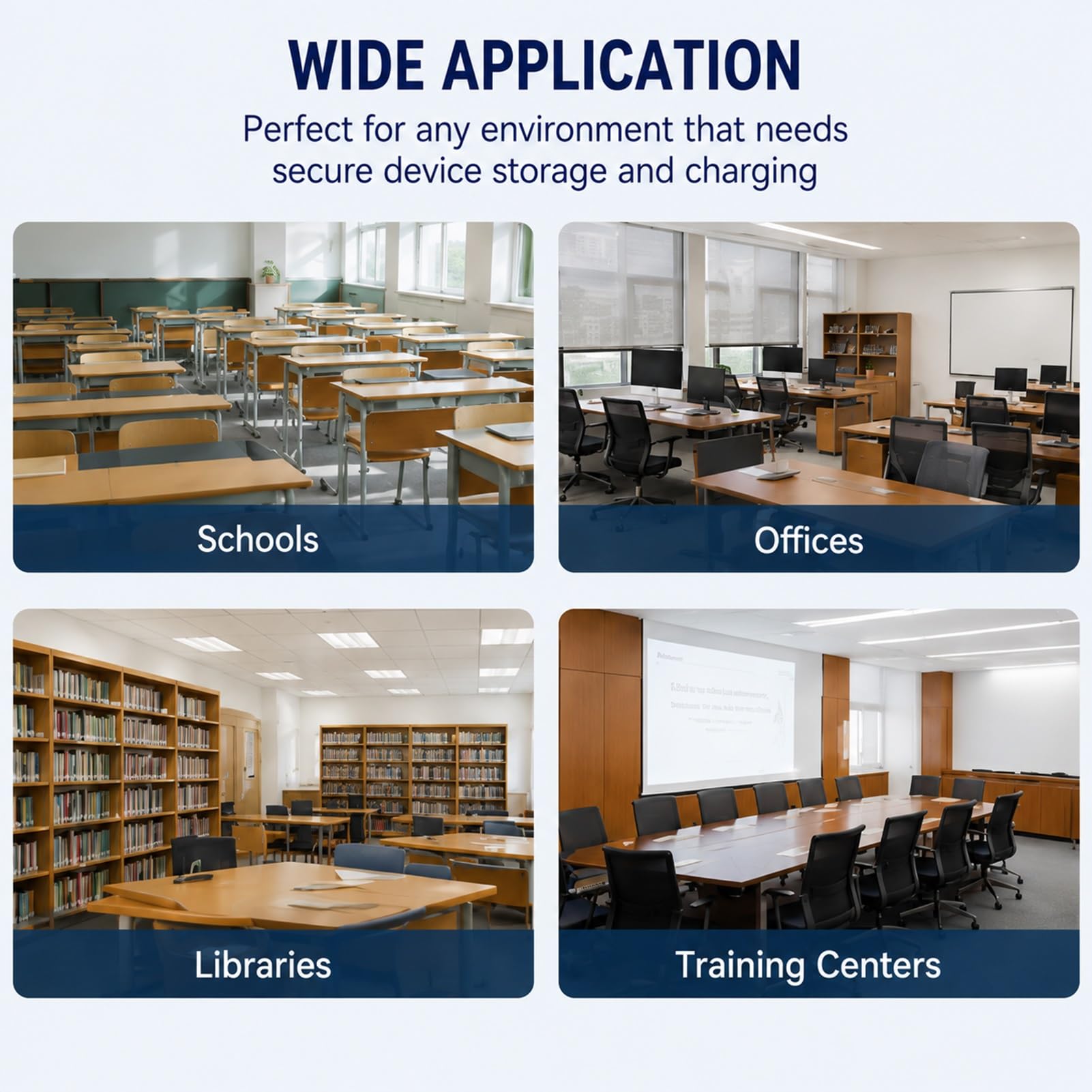 Rmadio di Ricarica per Telefoni con Sistema USB e Scomparti con Serratura | Ricarica centralizzata e conservazione sicura per scuole,uffici,biblioteche e centri di formazione(Black,20 Slots)
