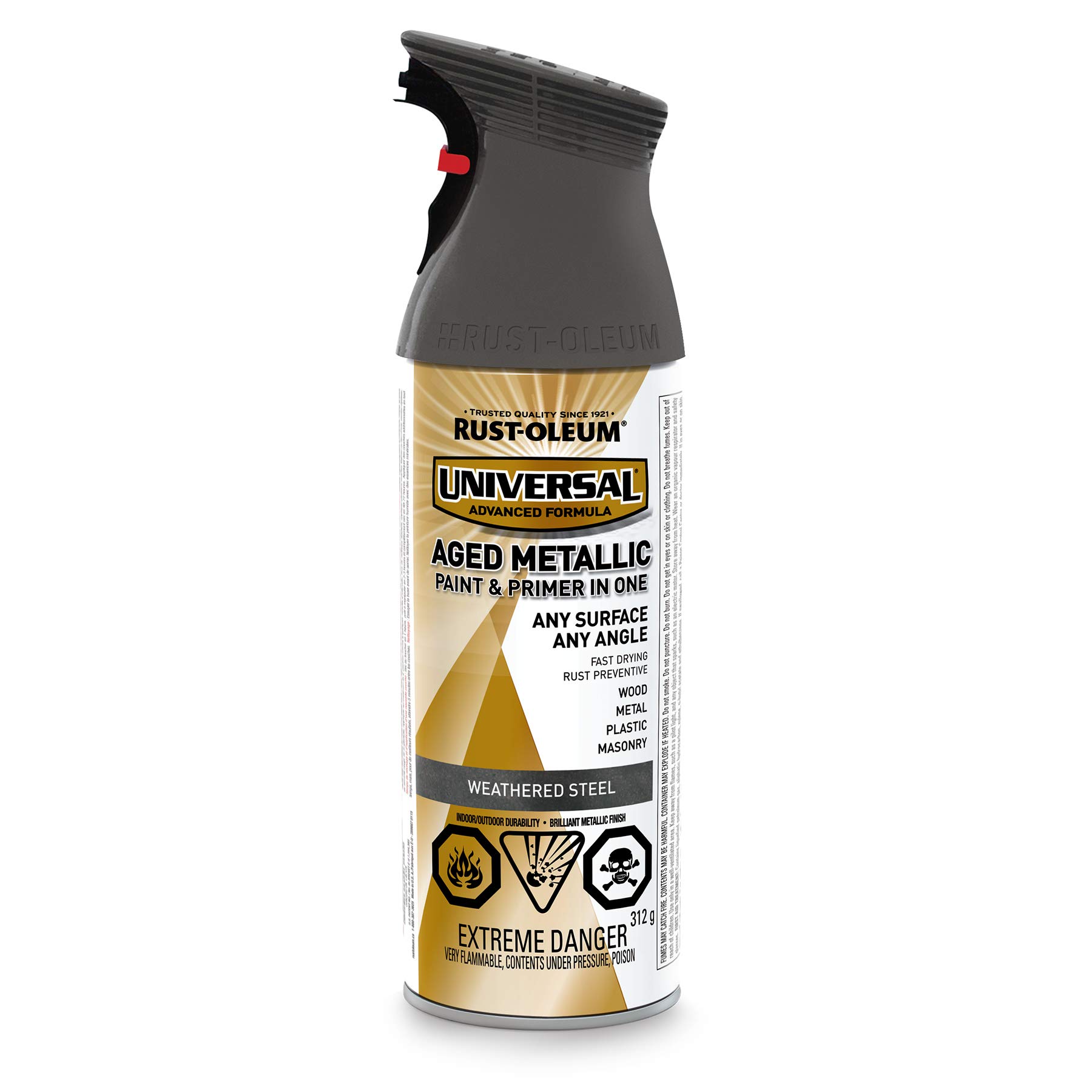 Rust-Oleum Universal Metallic Finish in Antique Brass, 312g — view 27