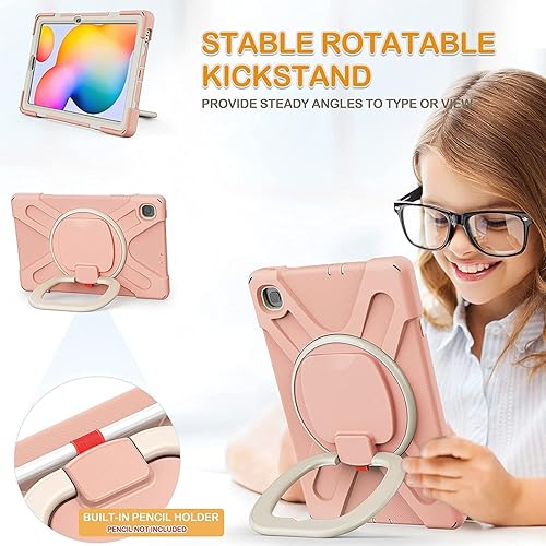 Miniatura 338 de Funda resistente para Galaxy Tab S10 Ultra 2024/S9 Ultra 2023/S8 Ultra 2022, funda híbrida resistente con soporte para bolígrafo S, funda a prueba