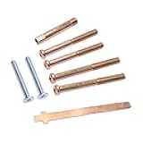 02007 Thick Door Kit for Schlage Deadbolt Thick Door Extension Kit, Deadbolt Tailpiece for Schlage Thick Door Kit Be365, Be469 Electronic Keypad Locks Extended Screws Replacement Parts
