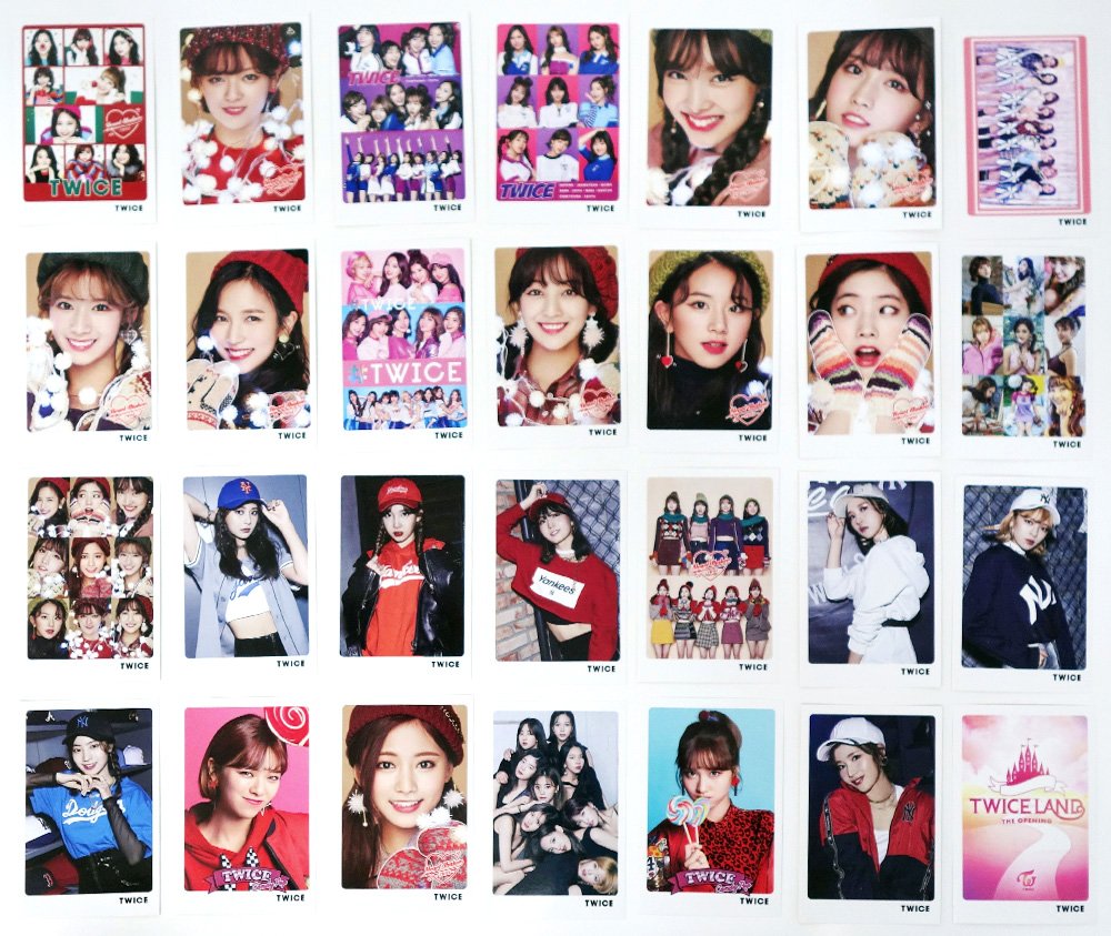 Amazon.com: TWICE - MINI POSTCARD PHOTOCARD SET 56pcs by JYP