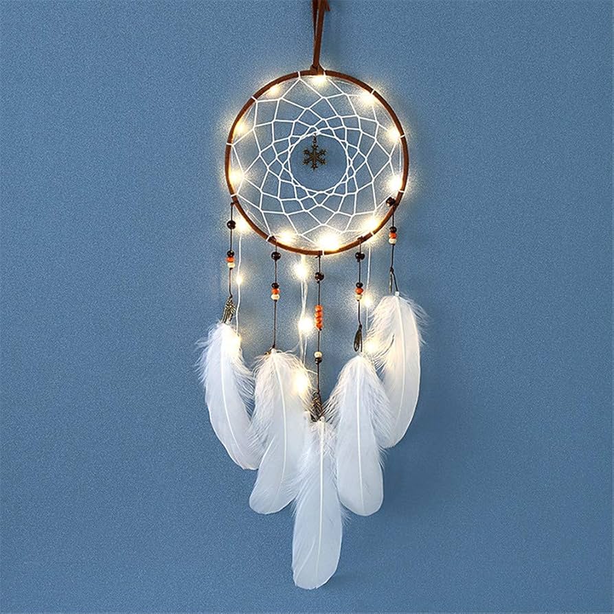 Ruankenshop Idyllic Dream Catcher Night Light Dream Catchers