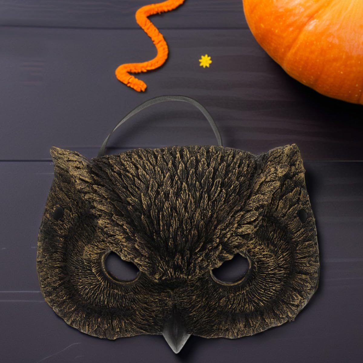 Tofficu 10 Pièces Demi-masque Animal en Mousse Pu, Accessoire de Fête