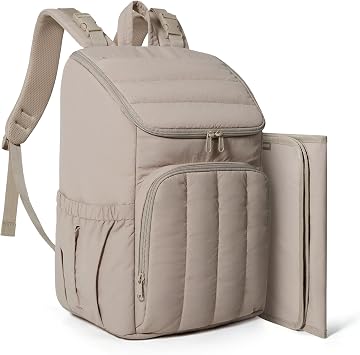 21% off: BAGSMART Diaper Bag Backpack with Changing Pad, Insulated Bottle Holders