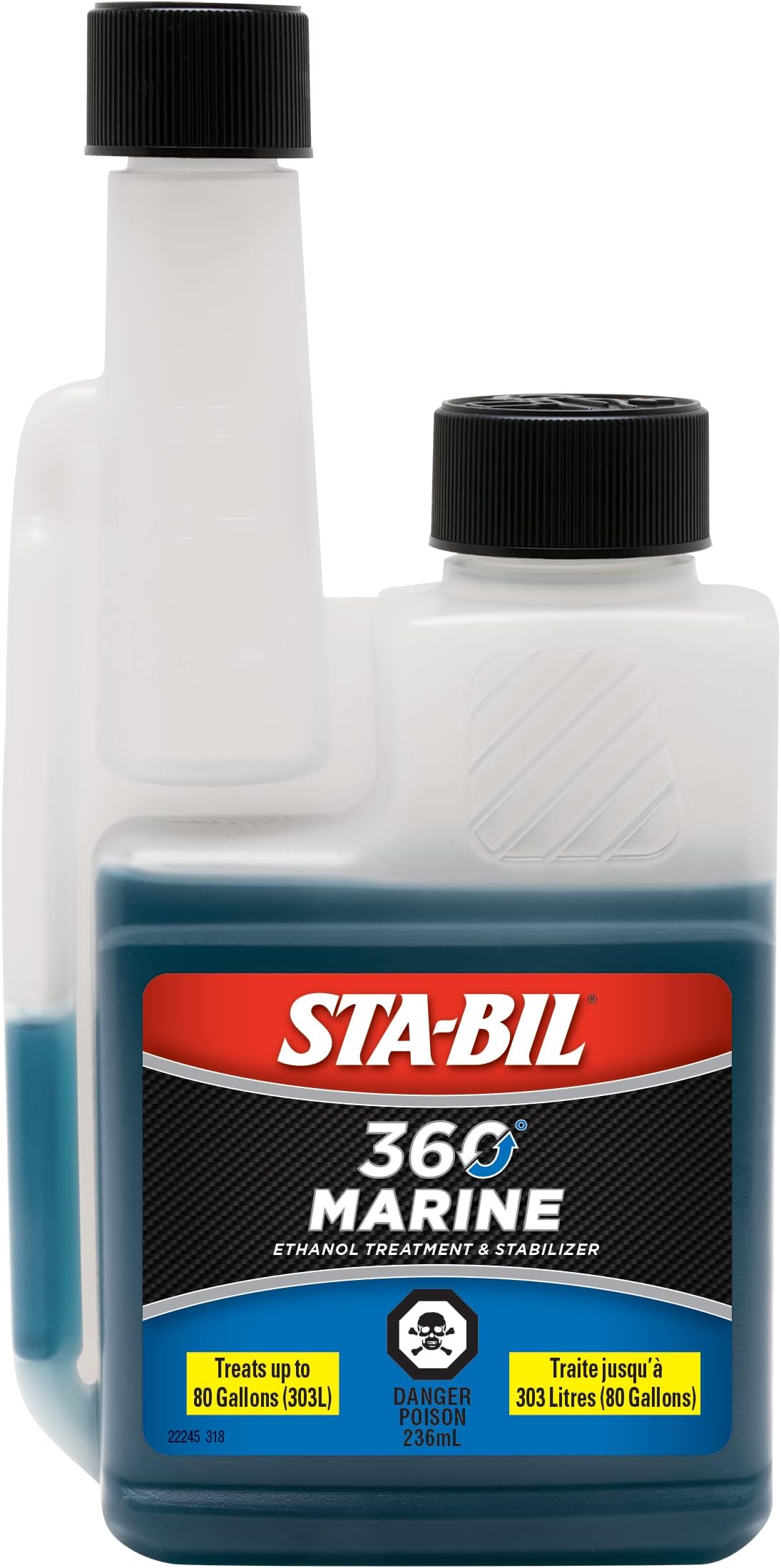 STABIL 360 Marine Ethanol Treatment & Fuel Stabilizer Full Fuel