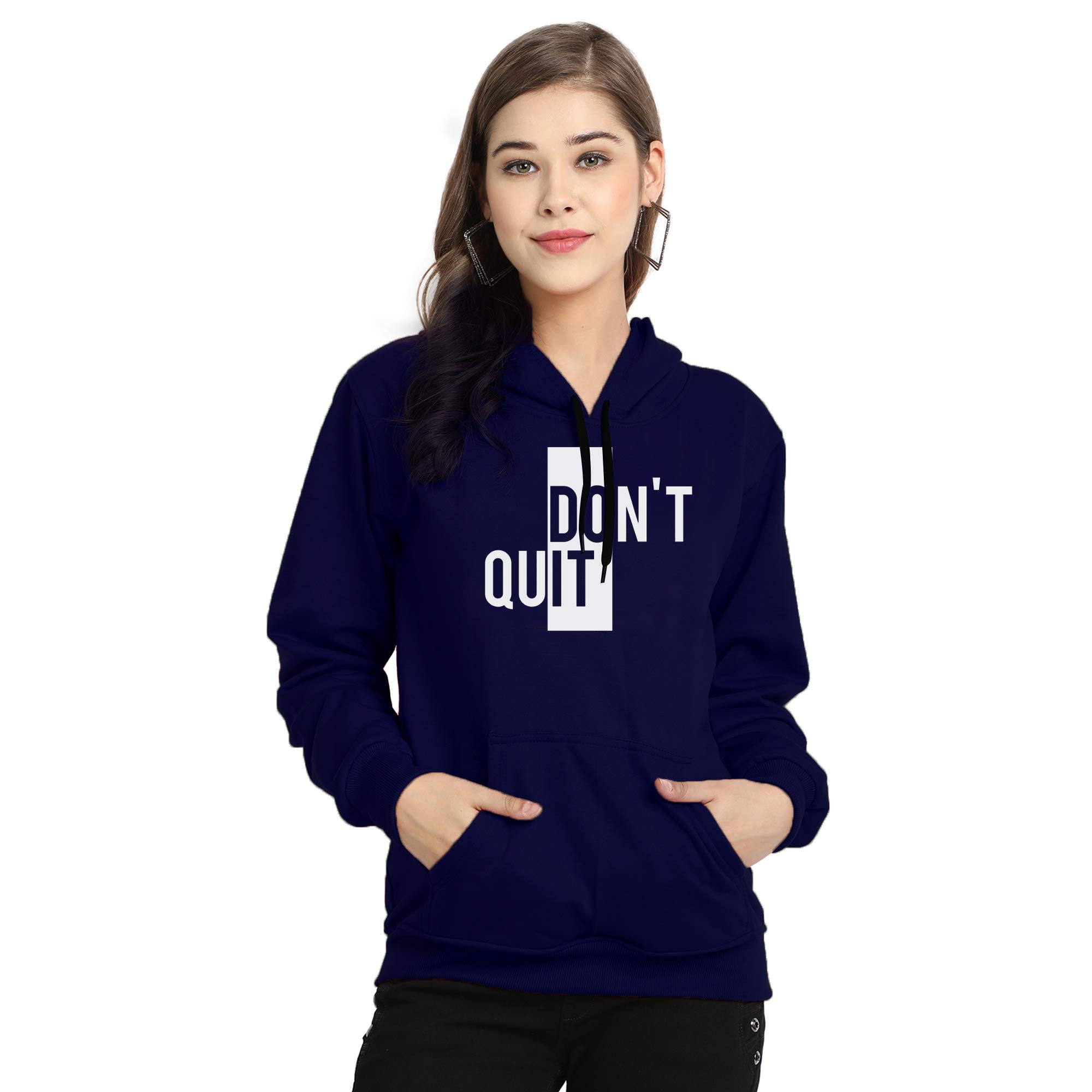 Broadstar Full Sleeves Stylish Women's/ Girls Sweatshirts/Hoodie