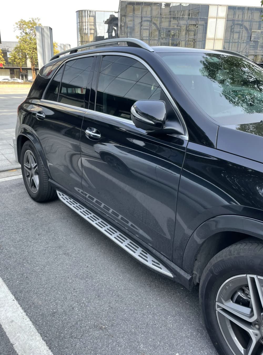 600 Lbs Capacity Running Board Side Steps For Mercedes GLE W167 2020-2025 - Aluminum Nerf Bars, Pair