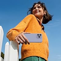 Vista 292 de Miracase Funda diseñada para iPhone 13 Pro Max con protector de pantalla, [forro de microfibra suave antiarañazos], funda protectora de silicona