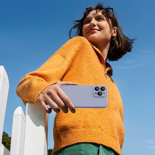 Miniatura 361 de Miracase - Funda diseñada para iPhone 11 con protector de pantalla, funda de goma de silicona líquida, protección total contra caídas y a prueba