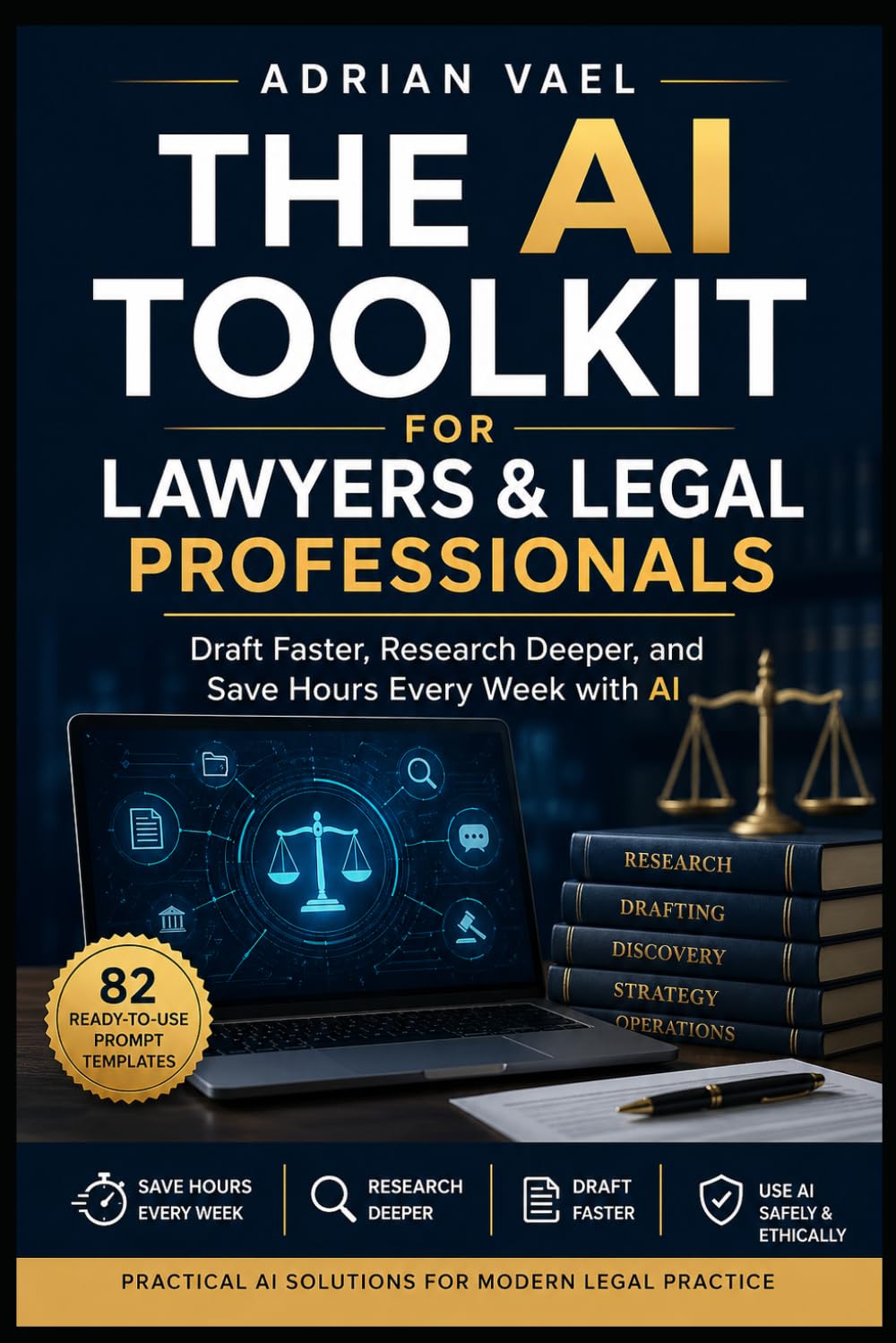 The AI Toolkit for Lawyers & Legal Professionals: Draft Faster, Research Deeper, and Save Hours Every Week with AI (The AI Toolkit Professional Series)