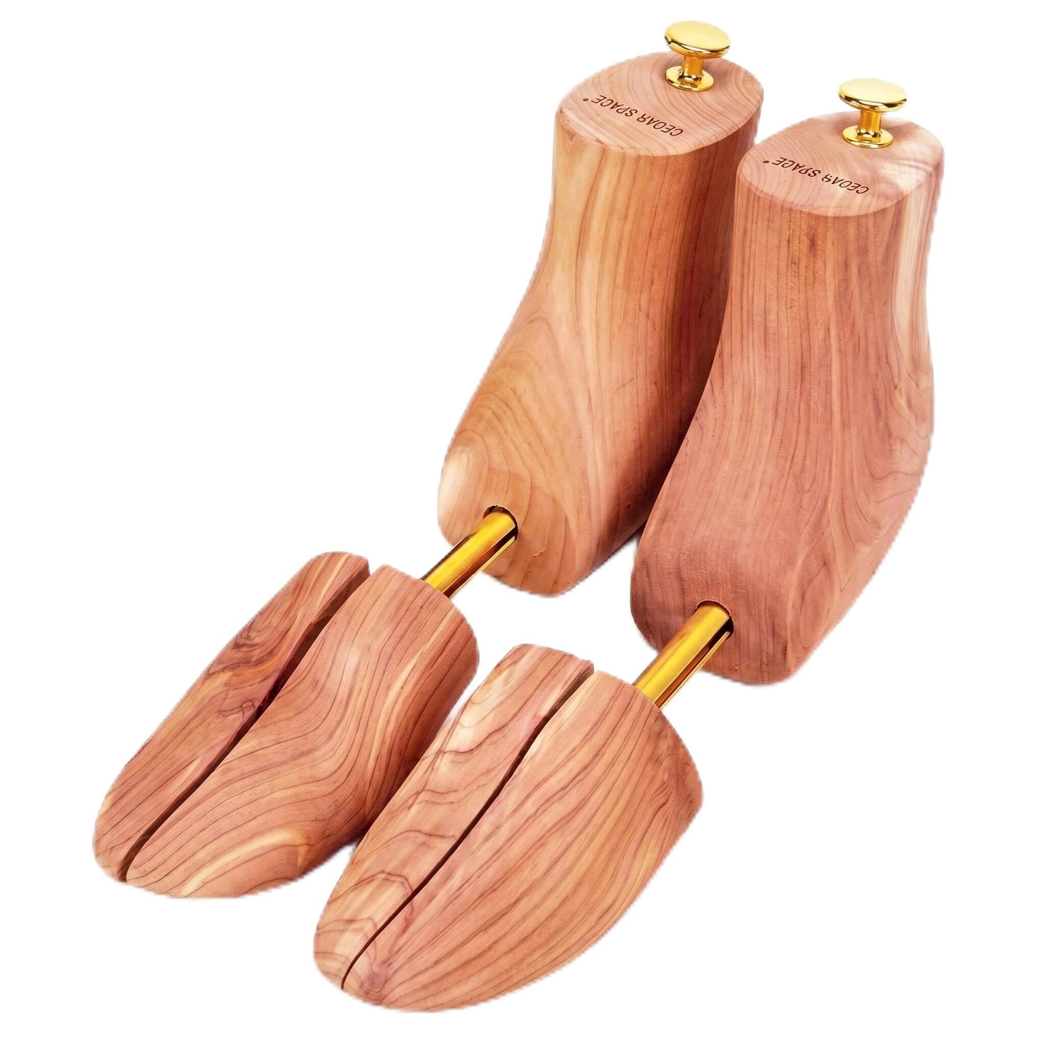 Cedar Space Schuhspanner aus Holz, 8–14 Größen, Zedernholz, Schuhspanner aus 100% natürlicher Schuhspanner für Herren, Damen, Stiefel