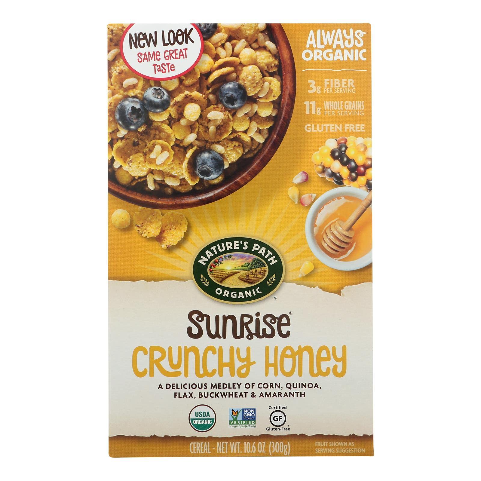 Nature's Path Sunrise Crunchy Honey 10.60 Ounces (Case of 12)