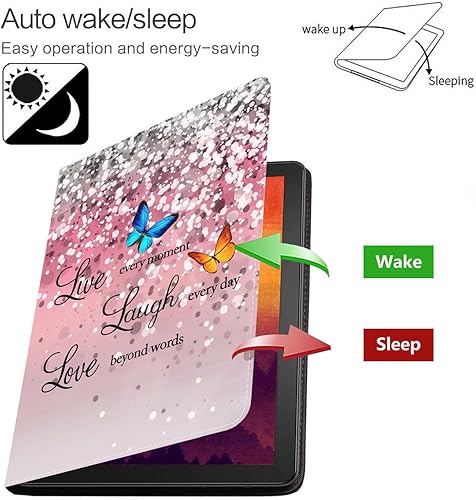 Miniatura 3 de Funda para iPad de 10 generación 2022 de 10.9 pulgadas, funda delgada de piel sintética plegable con función de reposoencendido automático para iPad