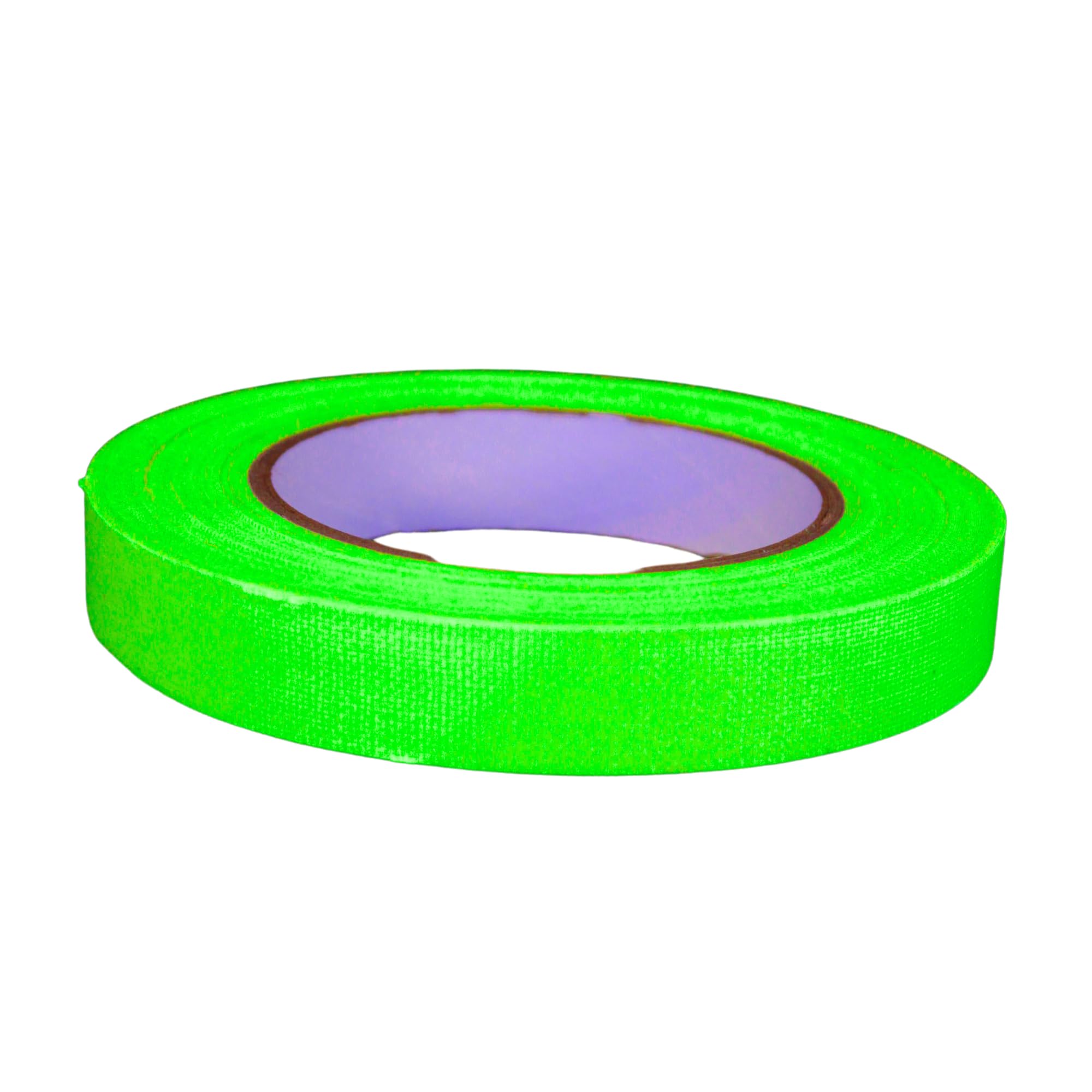 UV FLOOR - Gaffer zelfklevend neonoranje 19 mm x 25 m – Gaffer premium kwaliteit – accessoires voor fluorescerend – feest – decoratieve plakband