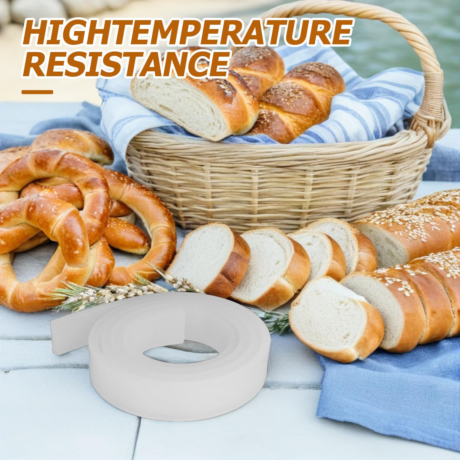 Silikon Zuckerkunst Formstreifen mit Hoher Temperaturbeständigkeit Vielseitiges Modellierwerkzeug für Fondant und Schokolade für Konditorei und Kreative Tortendekoration