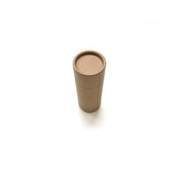 DIY Deodorant Containers Empty Cardboard Deodorant Containers - 1.5 oz Push-up style, top-fill, reusable and biodegradable 6-Pack