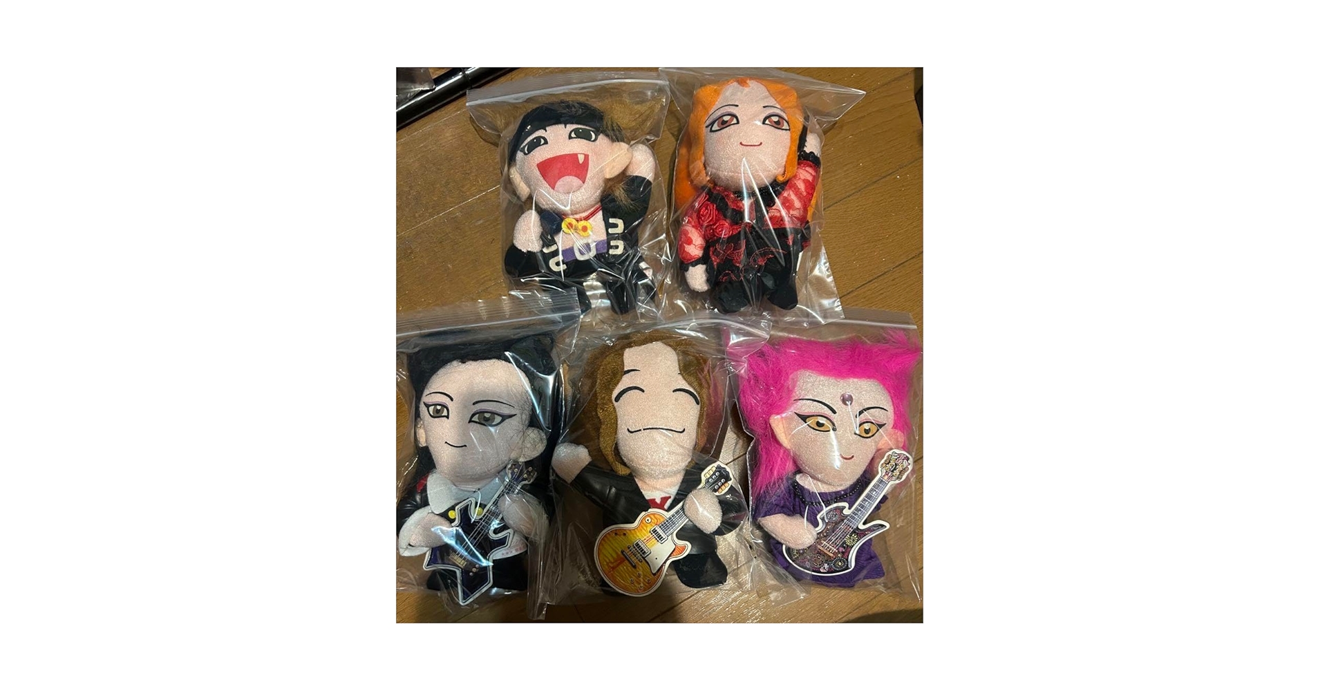 X JAPAN 人形フルセット Amazon.co.jp: X JAPAN ぬいぐるみ 全5種 フルセット : おもちゃ