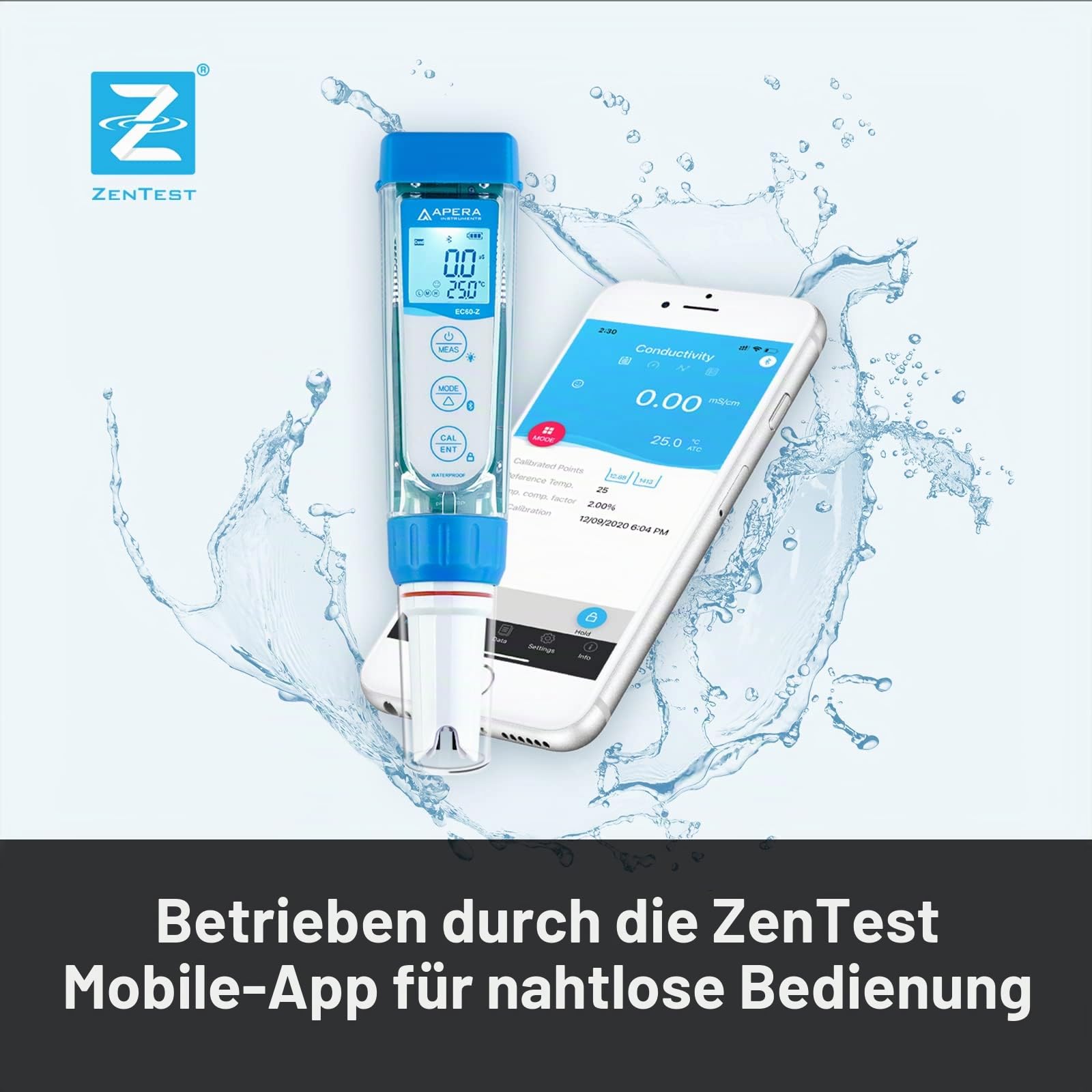 Apera Instruments EC60-Z Smart-Leitfähigkeitsmessgerät