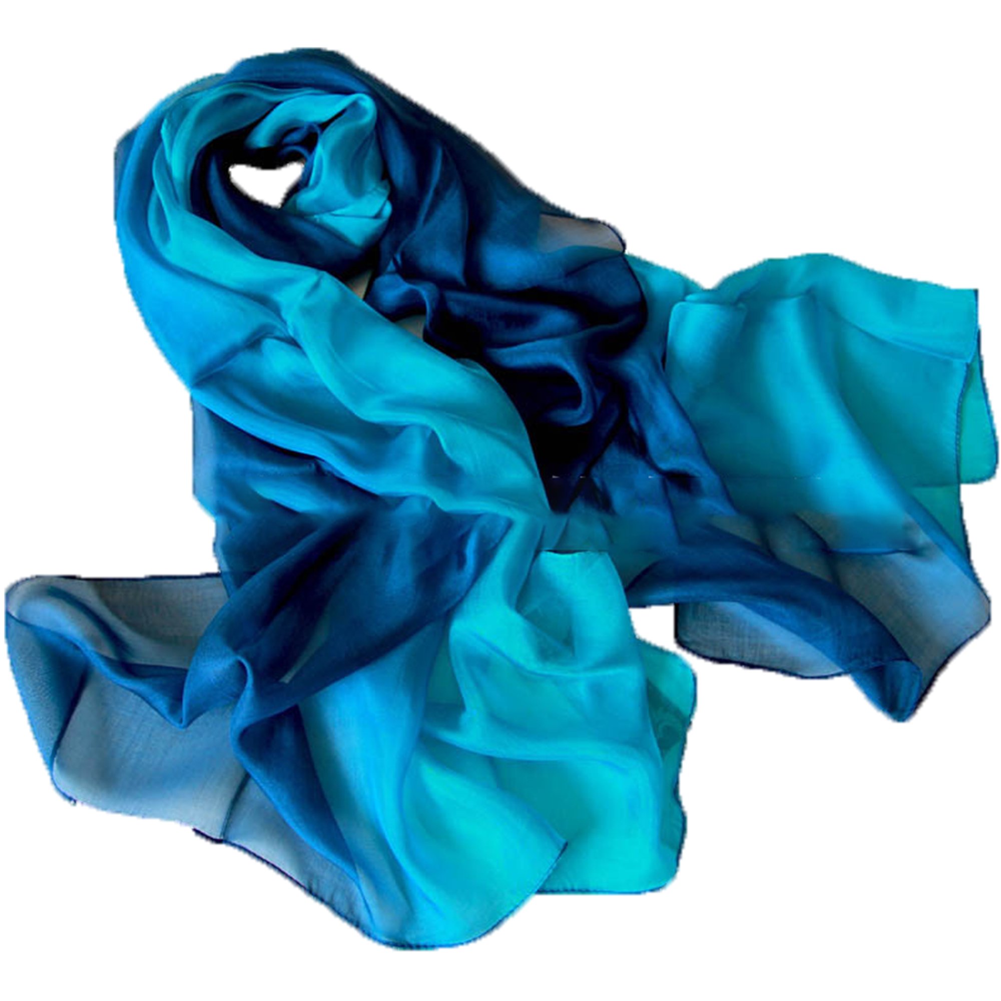 MSSilk- Mulberry Silk Scarf- - Shawl | Head Wrap | Sarong- For Daily Wear | Wedding | Sun Protection- 1 Pcs