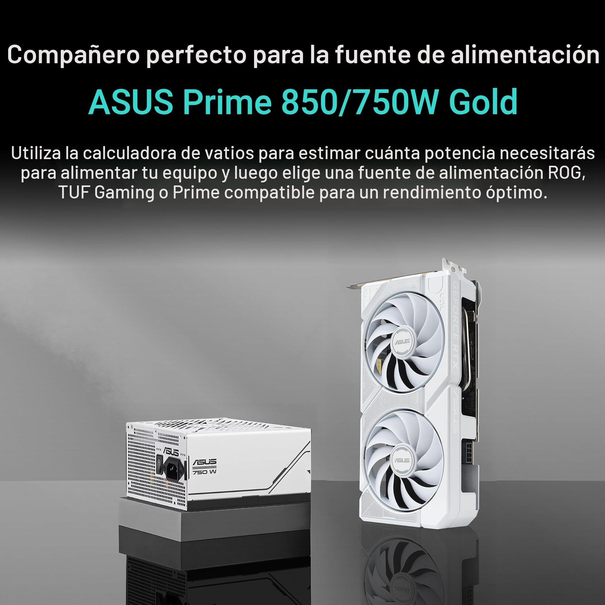 ASUS Dual GeForce RTX 5060 Ti 16GB GDDR7 White OC Edition (PCIe 5.0, 16GB GDDR7, DLSS 4, HDMI 2.1b, DisplayPort 2.1b, diseño de 2.5 Ranuras, diseño de Ventilador de tecnología axial, tecnología 0dB y