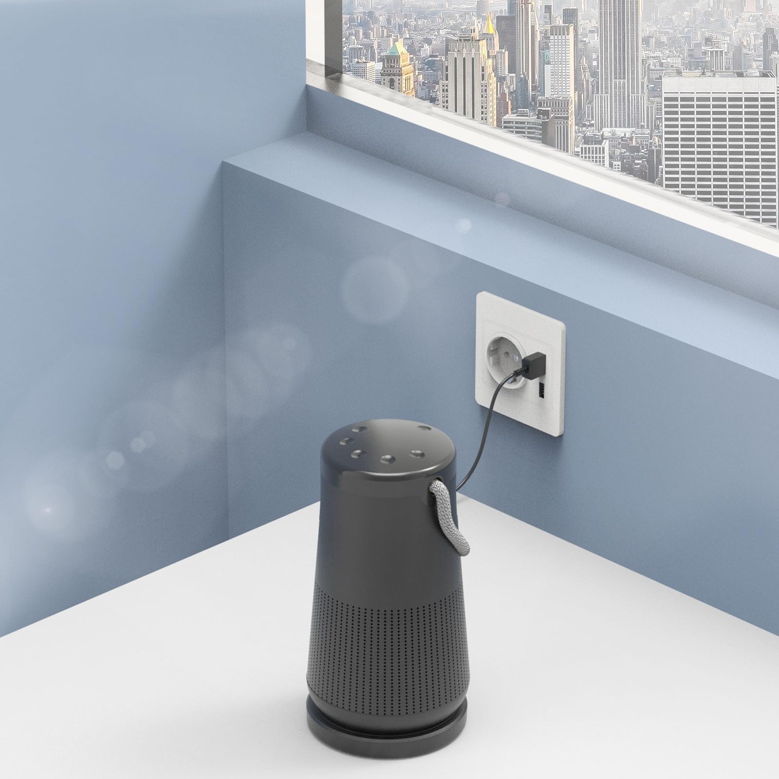 Hafiuege Caricatore per Bose Soundlink, Bose Soundlink Mini/Revolve Plus Alimentatore Altoparlante portatile per casa Caricabatterie USB Chassis ricambio
