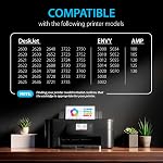 Smart Ink Remanufactured Ink Cartridges Replacement for HP 65 XL HP 65XL (Black & Color 2 Combo Pack) for DeskJet 3755 2600 2625 2652 2655 3700 3720 3752 3772 Envy 5000 5010 5052 5055 Printer Series